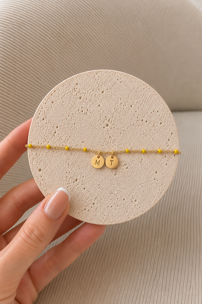 Bracelet Initiales Personnalisables